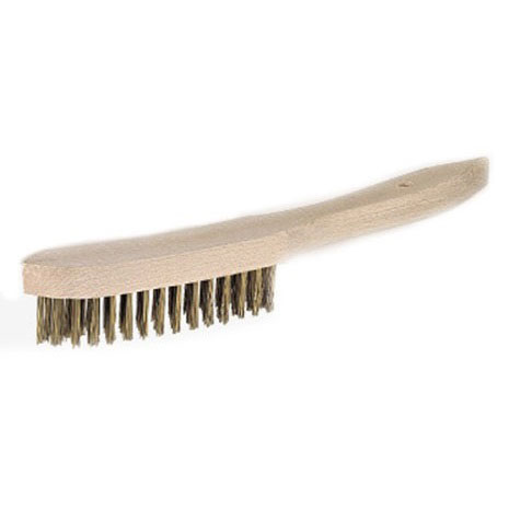 BROSSE METALLIQUE A MANCHE BOIS 2100