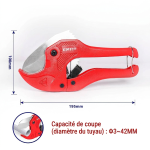COUPE TUBE PVC EMTOP - 4201