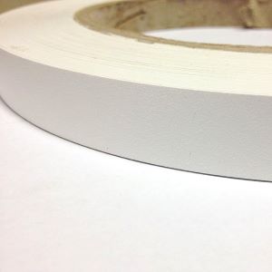 COUVRE CHANT PVC BLANC 4 CM / 50 M